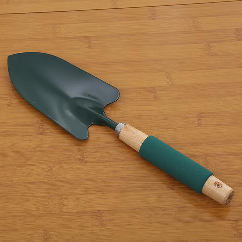 1 st Houten Handvat Versterkte Tuinieren Schop Losse Bodem Planten Gebruik