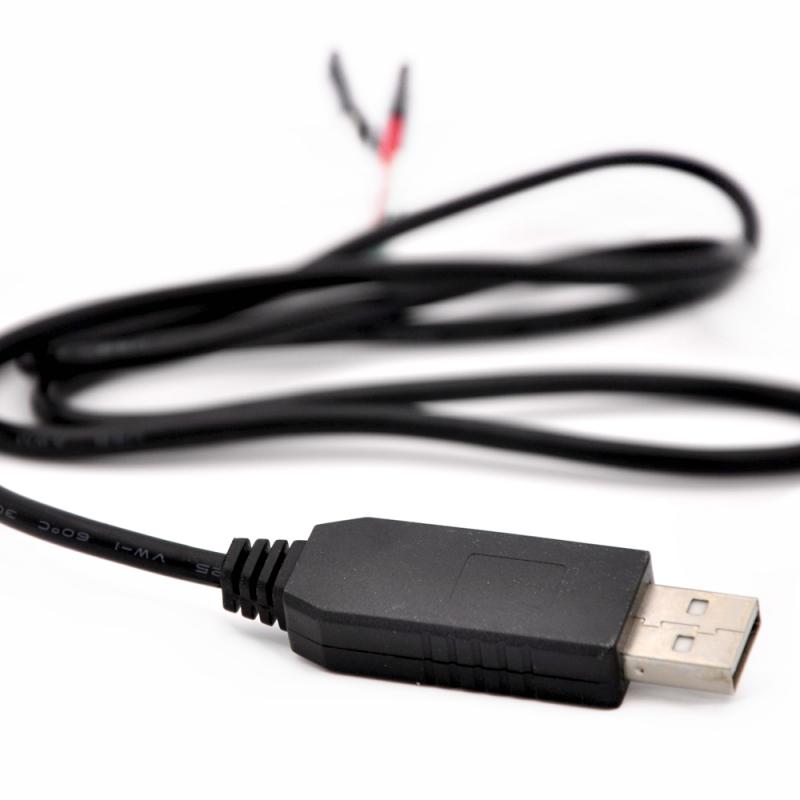 1M USB To RS232 TTL UART PL2303HX USB To COM Cable Module Converter Cable 4 Pin Data Line Black Computer Cables Connectors