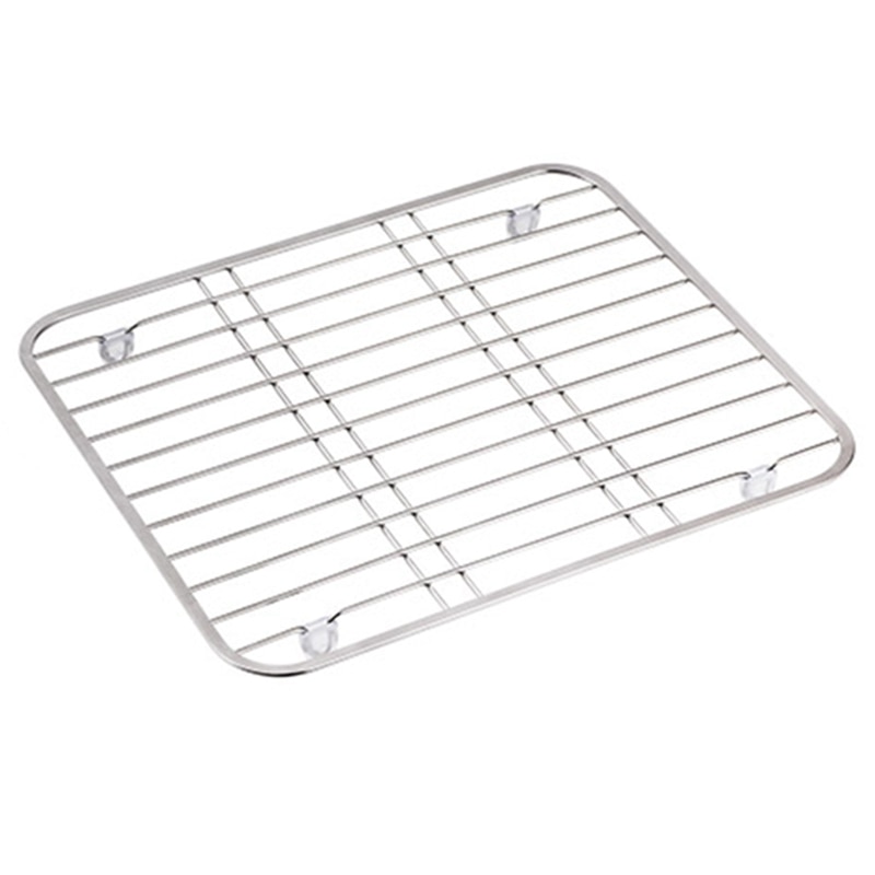 304 Stainless Steel Sink Drainer Rack Multifunctional Kitchen Fruit Vegetable Dish Drying Rack Kitchen Sink Protector Grid