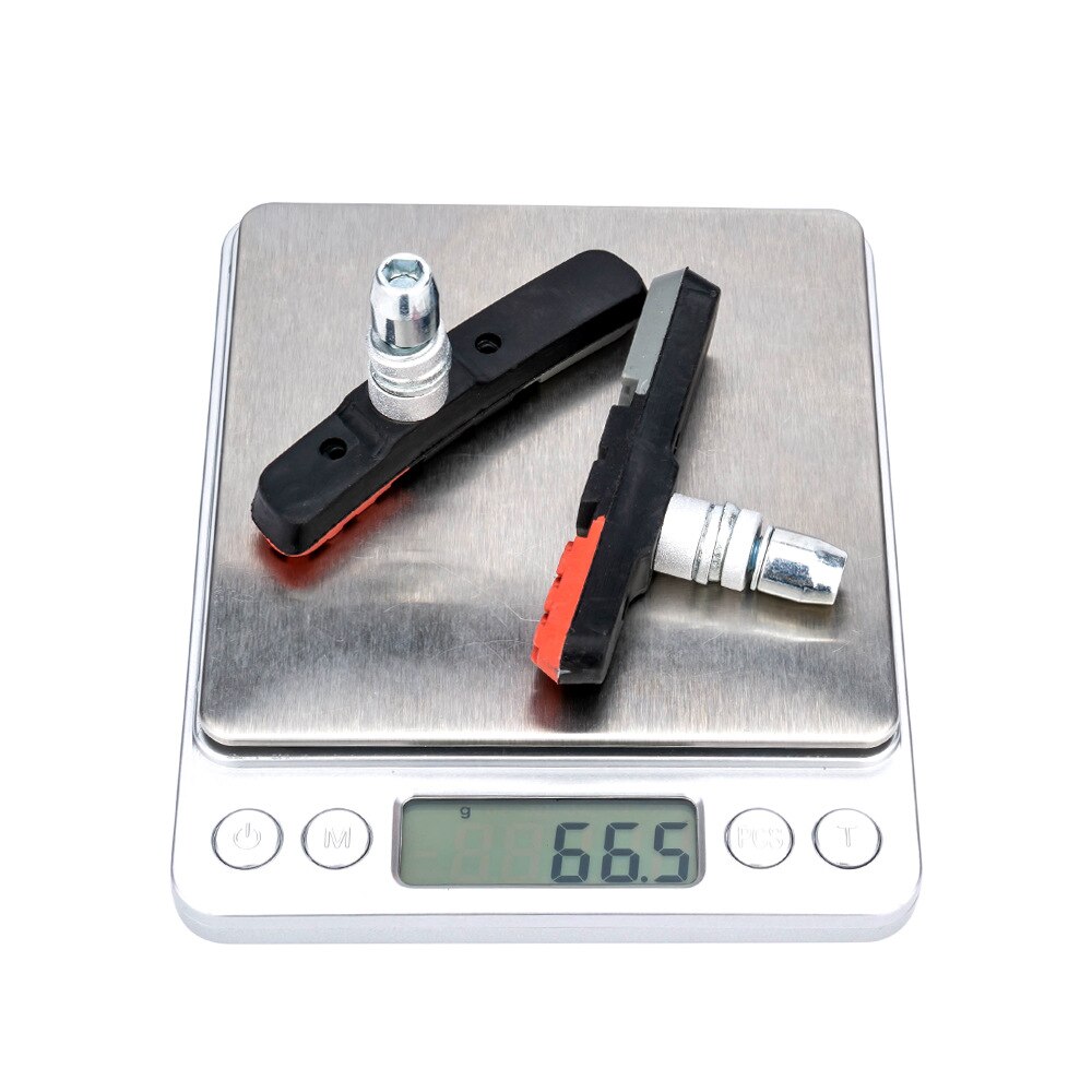 ZTTO Bicycle V Brake Pads Non-replaceable Brake Pads Color Brake Pads Bicycle Accessories Red Black Grey V Brake Bicycle Parts