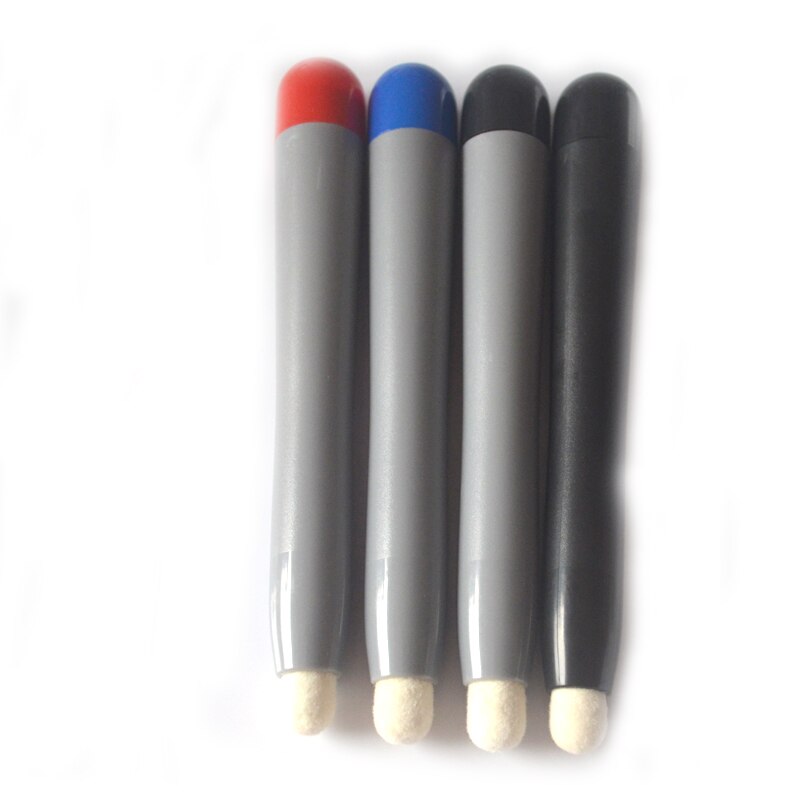 4 pces estilo eletrônico quadro branco caneta toque infravermelho interativo quadro branco caneta infravermelho tudo-em-um tela de toque óptica stylus