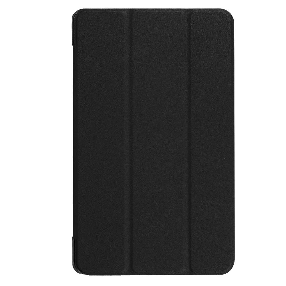 Tablet Case For Samsung Galaxy Tab S2 9.7 inch T810 T813 T815C T819C Smart Case 3 Folding Stand Auto Sleep/Wake Back Cover: Black