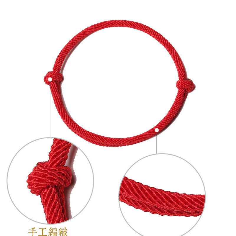 Coppia Braccialetto Rosso Braccialetto di Corda Intrecciato UNA Coppia Di Amanti Braccialetto Milano Corda Ragazza Braccialetto Fortunato Gioielli Contro Il maschio Occhio