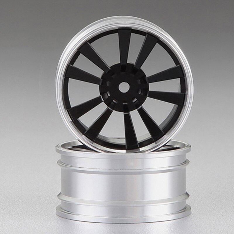 Killerbody Aluminum Alloy Wheel Fit for 1/10 RC Touring Car: 48491BLK