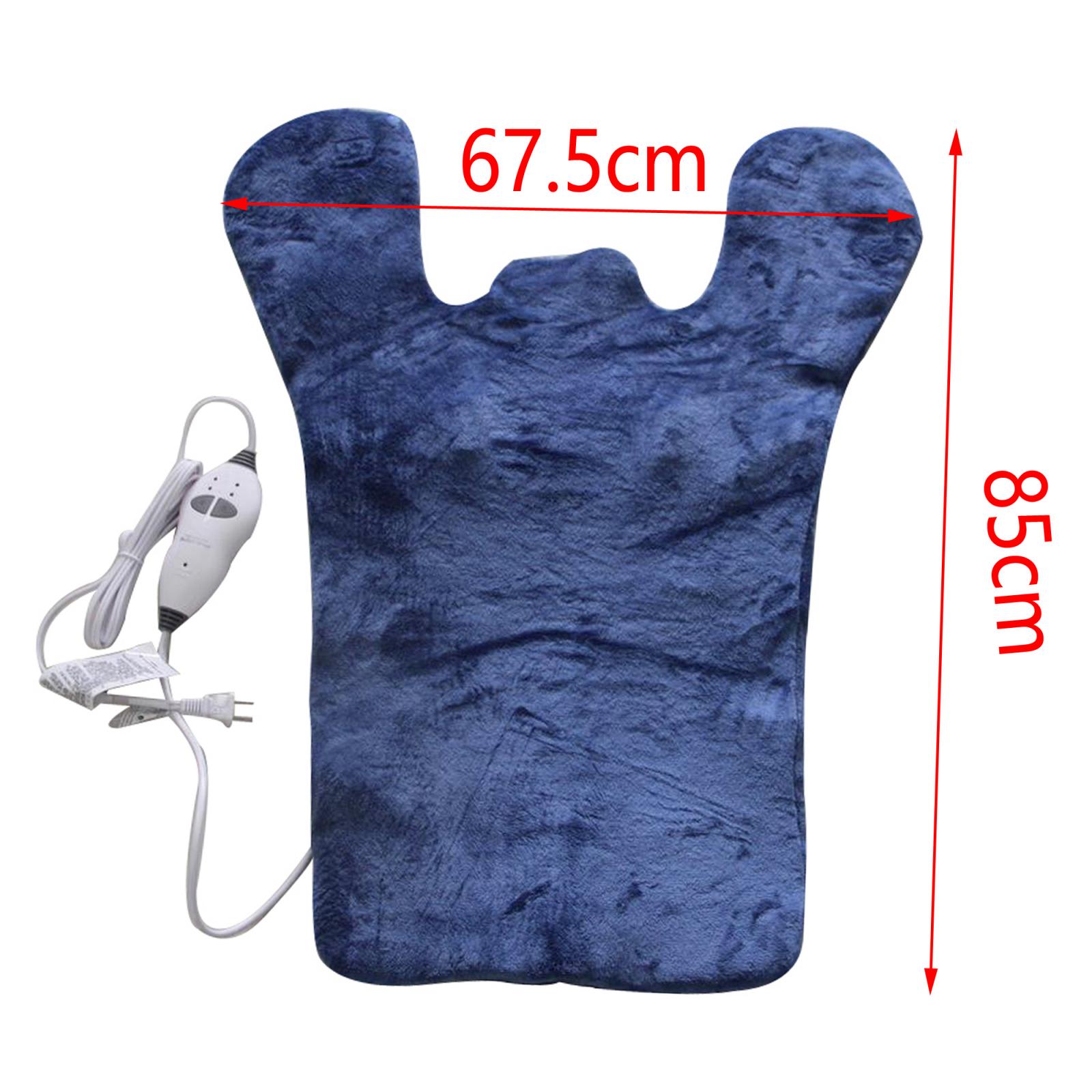 Large Heating Pad for Back and Shoulder 24'x32' Heat Wrap with Fast-Heating Therapeutic Electric Heat Pad Wrap Neck Shoulders