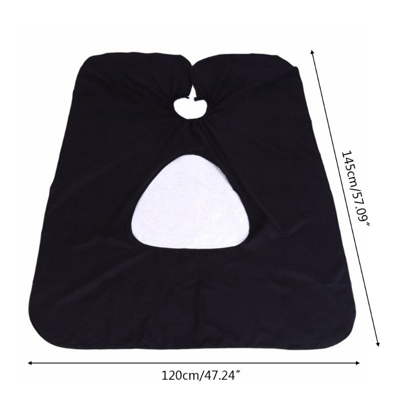 Kids Adult Hairdressing Apron Household Hairdressing Shawl Waterproof Apron