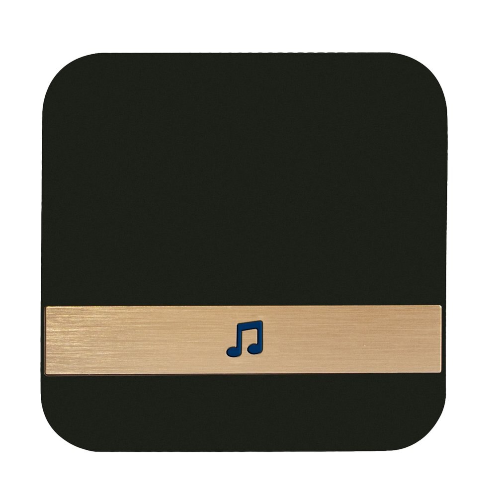 Timbre de Puerta de interior inteligente AC 90-250V timbre de puerta inalámbrico WiFi UE UK AU Plug Tosee app y Anyhome App para V5 B30 B10: Black / Enchufe europeo