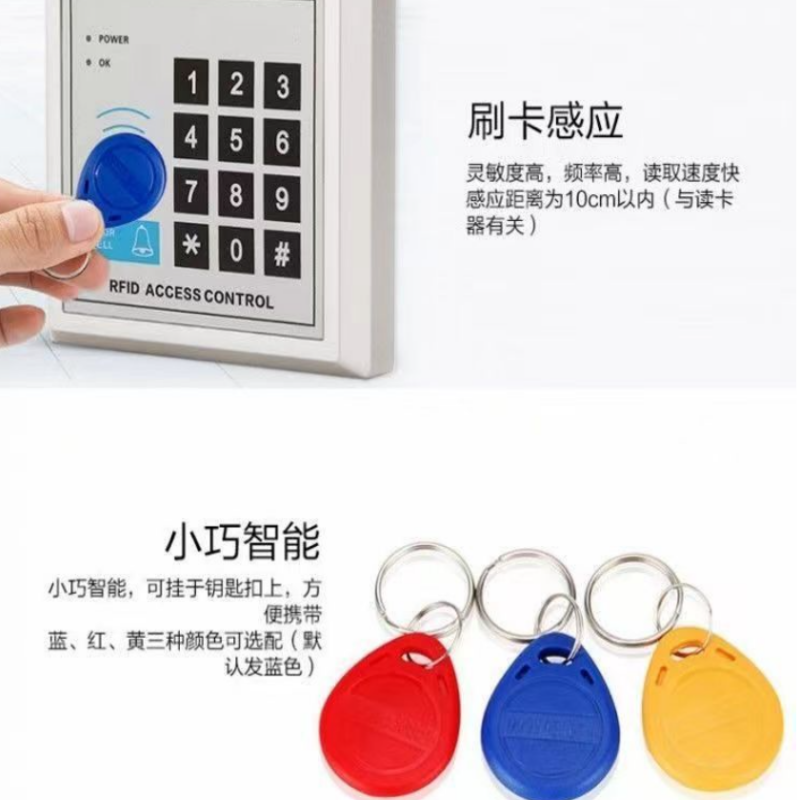 1pcs ID125 card replicable card 5577 ID card 5200 keychain card copying card card access card E4305