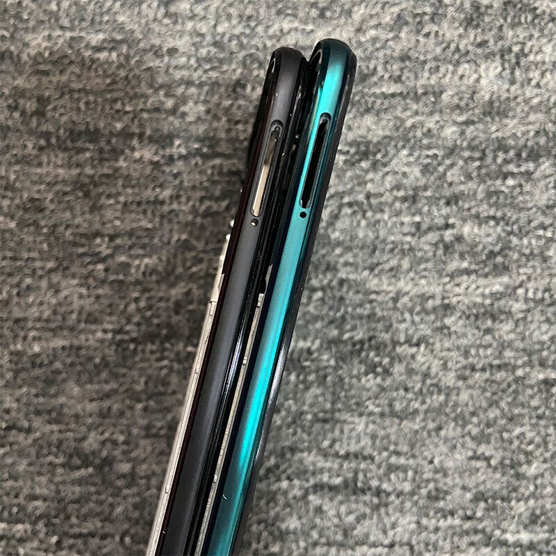 6.4&quot; For Huawei P40 LITE Middle Frame Front Bezel Housing Lcd Holder Rear Plate Chassis+Power Volume Button JNY-L21 JNY-L22 4G