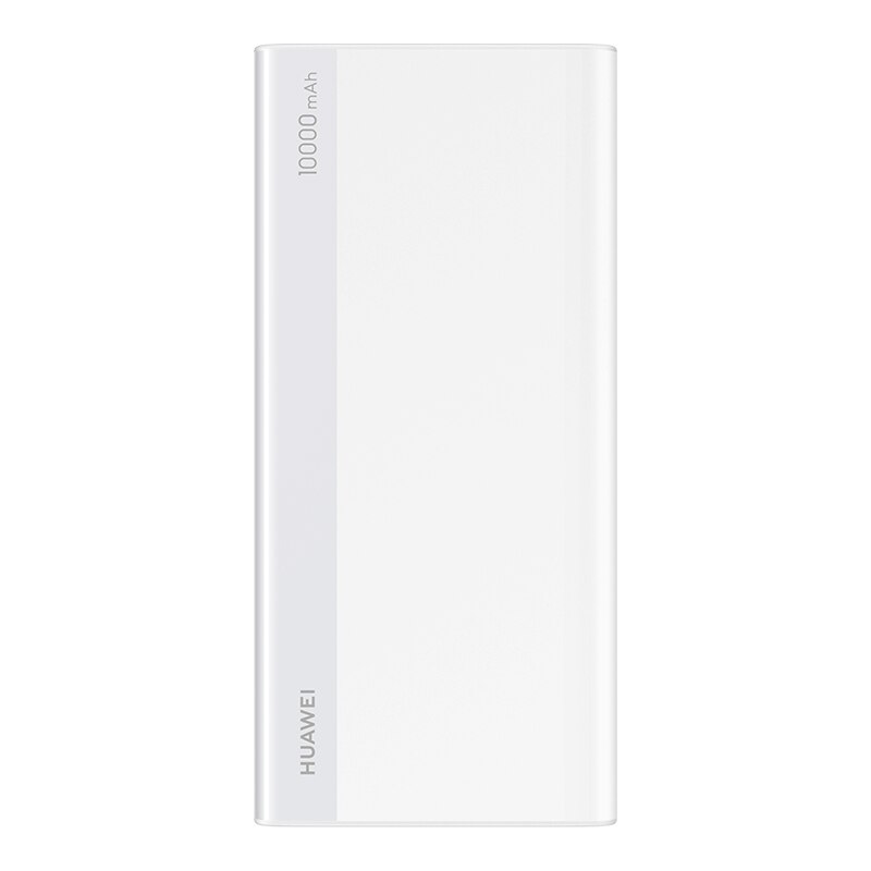 Huawei QuickCharge 10000mAh Power Bank Max 18W Two-way Fast 9V/2A Portable Fast Charger For iPhone Samsung Huawei: Micro USB White