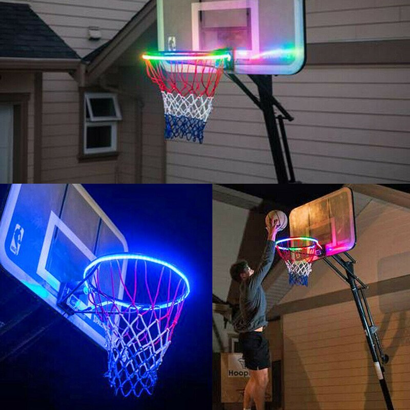 Basketbal Velg Led Solar Licht Spelen Op Nachtlampje Jongens Slaapkamer Home Decor PUO88: Default Title