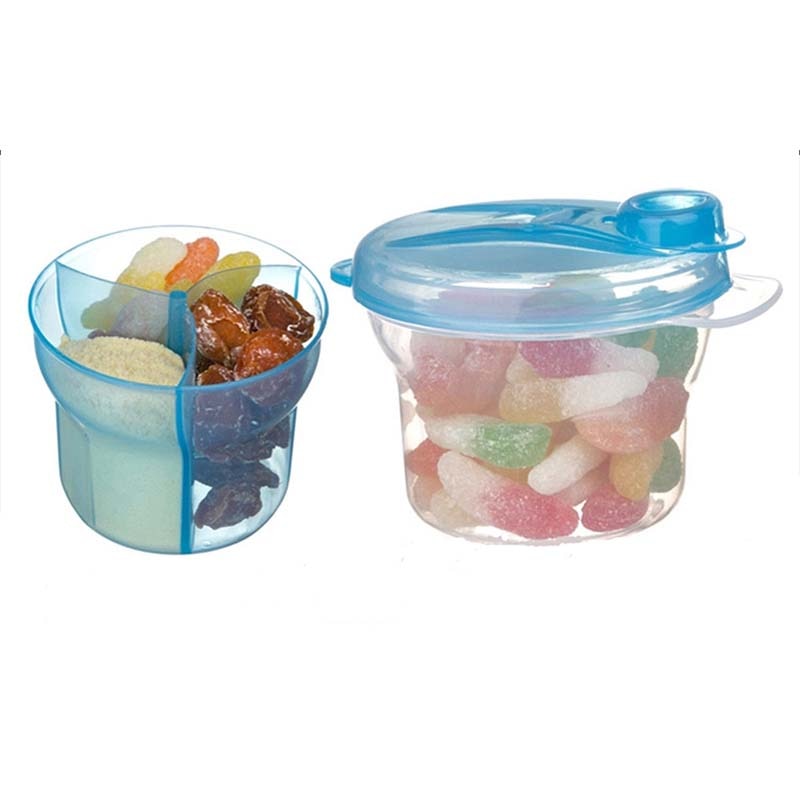 Portable Milk Powder Formula Dispenser Multi-function Three-layer Layered Milk Powder Grid Container Infant Care Travel Bottle