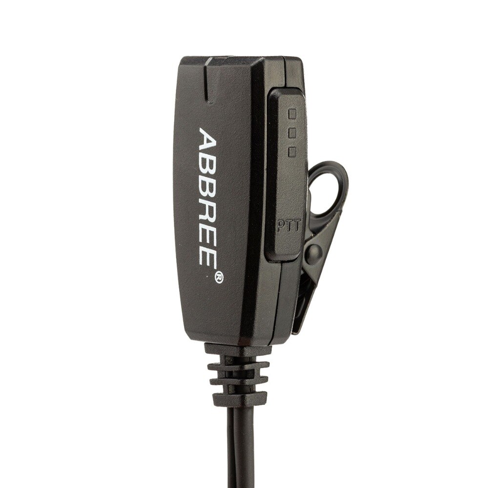 Abbree VOX 2 Pin Air Acoustic Tube Earpiece Headset for Kenwood Baofeng UV-5R UV-82 BF-888S TYT Walkie Talkie Two Way Radio