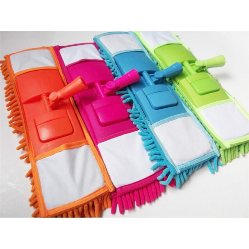 Coral Household Flat Mop Microfiber Dust Cleaning Pad Mop Head Replacement cleaning tools