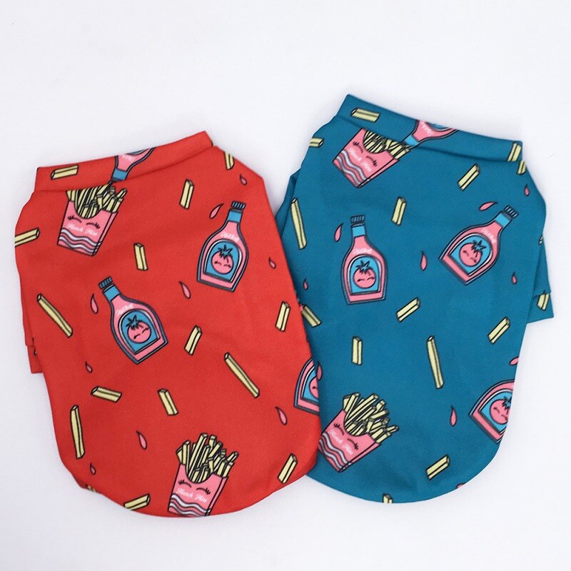 Huisdier Puppy Trui Katoen Fluwelen Ronde Hals Trui Mode Casual Warme Truien Kleding Voor Kleine Middelgrote Honden Herfst Winter