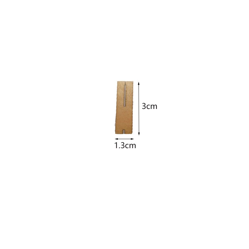 20 stk 5 tommers kryss tre lys stearinlys tre lys kjerne for diy stearinlys forsyning soya parffin voks: 13 x 30mm 20 stk