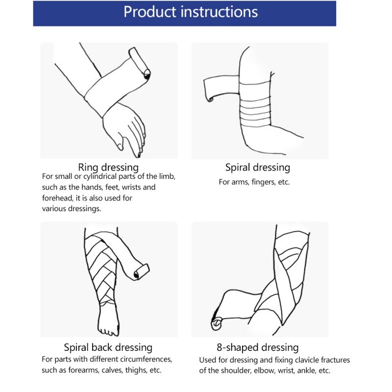 10m sport selvklæbende elastisk bandage wrap tape elastoplast til knæstøttepuder finger ankel palme skulder