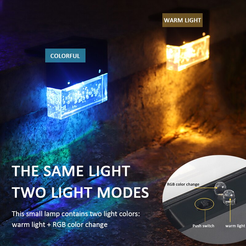 4/6Pcs Path Lights Led Outdoor Solar Lamp Wandlamp Waterdichte Zonne