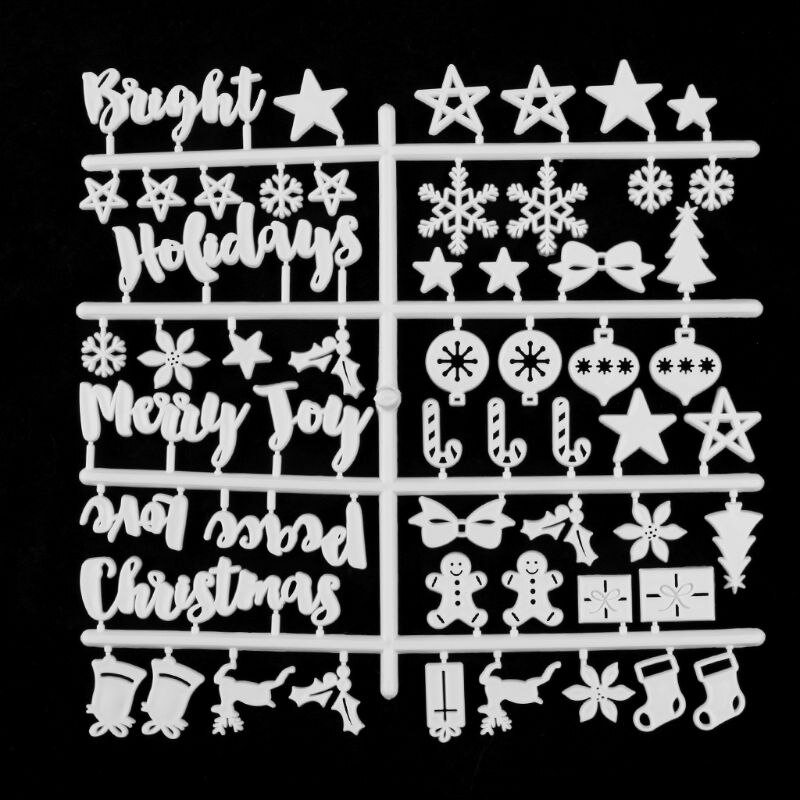 Christmas Felt Sign Board Plastic Letters For Felt Letters Board For Sign Board Q1QC