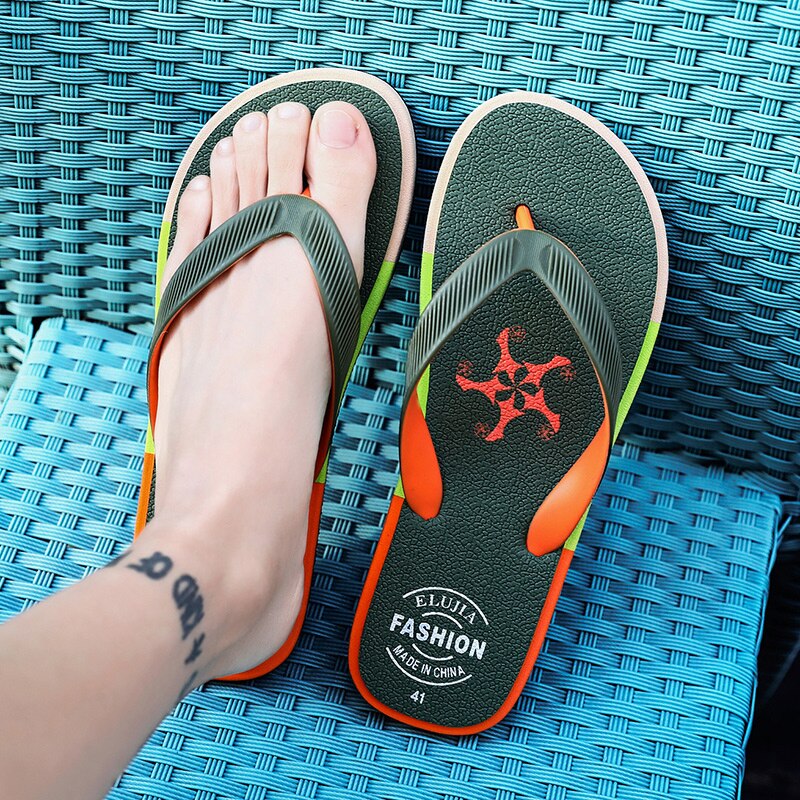 Mannen Schoenen Collectie Zomer Mannen Sandalen Flip Flops Strand Sandalen Anti-Slip Zapatos Hombre Casual Schoenen 41