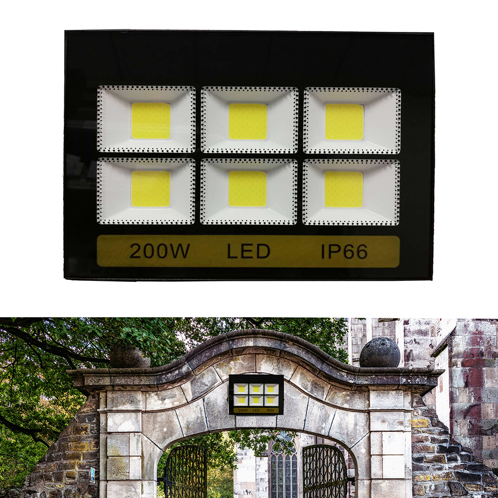 AC220V 50W LED FloodLight 100W 200W Reflector LED Flood Light Waterproof IP66 Spotlight Wall Outdoor Street Lighting Cold White