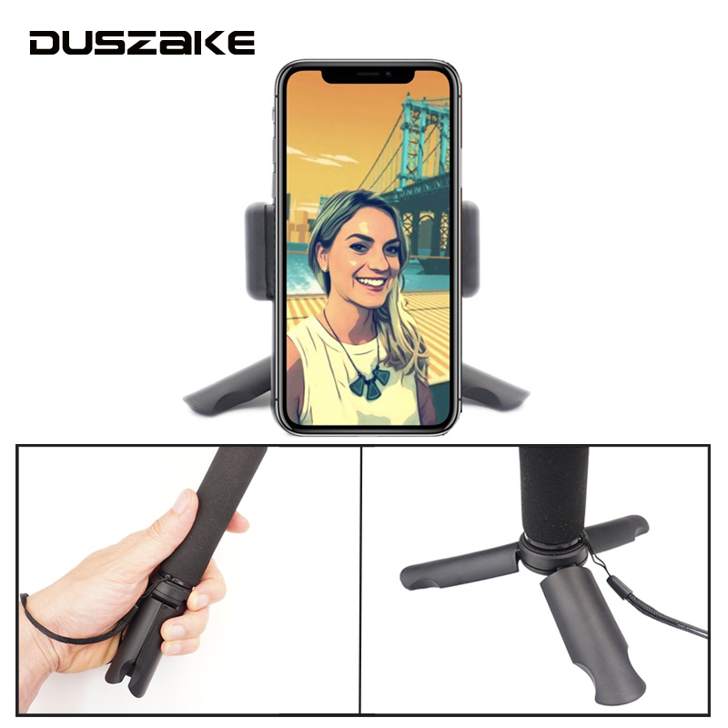 DUSZAKE P6 Smartphone Mini Statief Voor Telefoon Lichtgewicht Telefoon Statief voor iPhone Samsung Statief voor Xiaomi Huawei Mobiele Telefoon