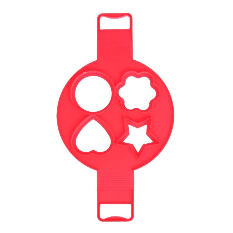 1Pcs Silicone Non Stick Fantastic Egg Pancake Maker Ring Kitchen tools Omelet Moulds Flip cooker Egg Ring Mold tools for cake: h