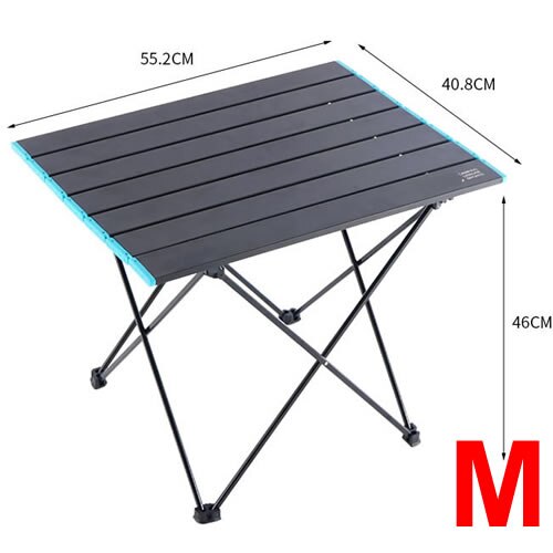Camp and Aluminum Table Height Adjustable Folding Table Camping Outdoor Lightweight for Camping, Beach, Backyards, BBQ, Party: 02