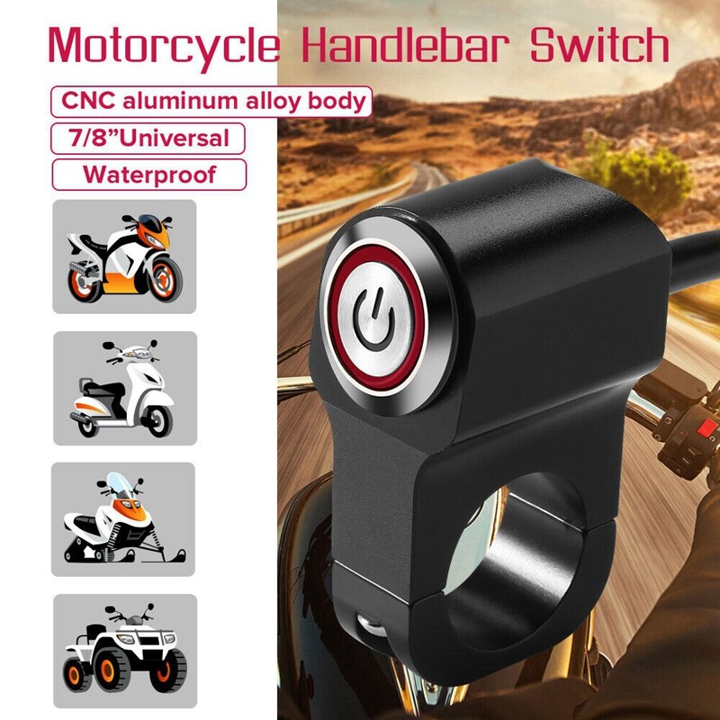 7/8inch22mm Universal Motorcycle Throttle Handle Bar Grip Lever for Yamaha for Control for Cruiser for Bobber for Chopper for Touring for ATV Handl 7⁄8\" 22MM Dirt Bike Handlebars,Universal Motorcycle Handlebar for Pit Dirt  Bike ATV Quad Motocross-Titanium