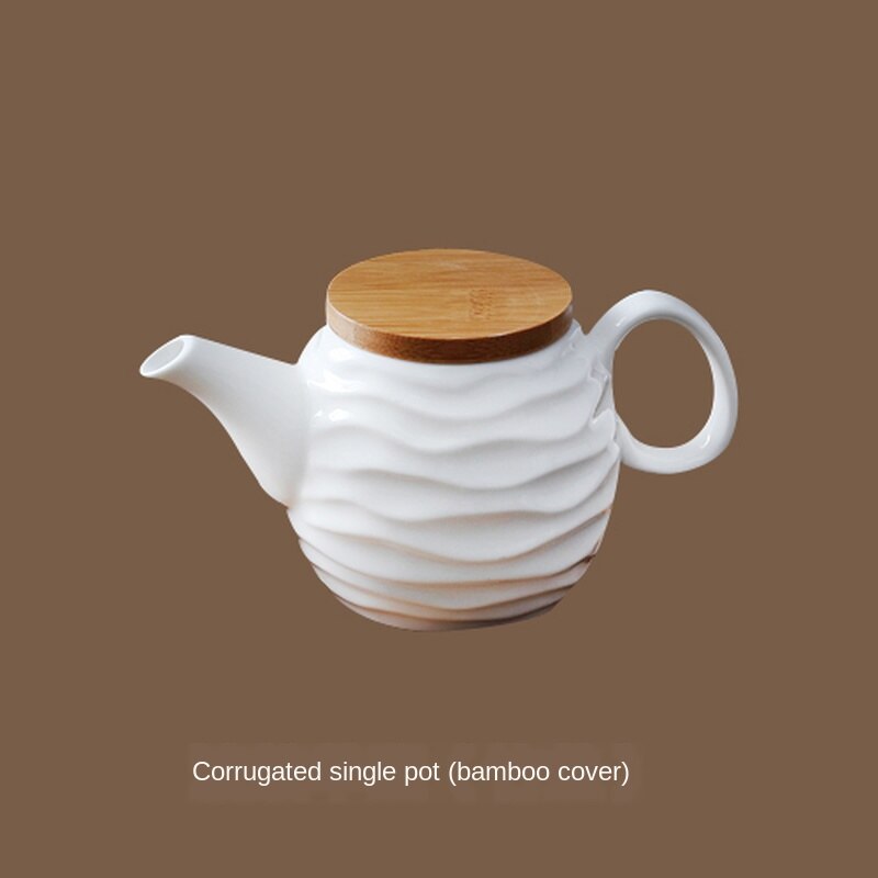 Kitchen supplies ceramic oil pot seasoning pot set seasoning box salt sugar bowl pepper sauce vinegar jars WJ022428