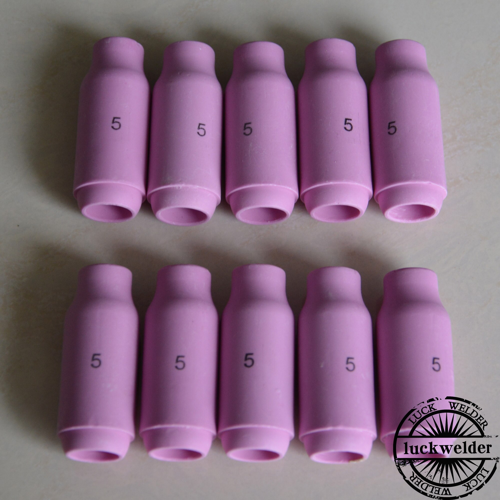 10 Buses En Alumine 10N44 Pour Soudure TIG - Taille 12#, 19mm, Pour Torches WP17/18/26