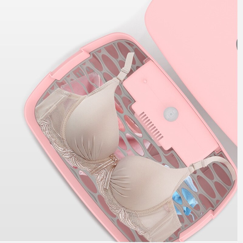 Small Clothes Drying Box Clothes Drying UV Underwear Disinfection Machine Clothes Drying Box EU Plug