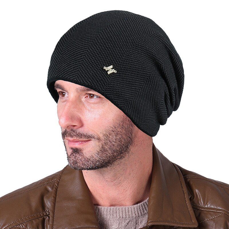 Xiaomi mijia vinter varm hatt for kvinner menn strikket casual beanies skullies pluss fløyel tykkere hatter utendørs sykling ski cap