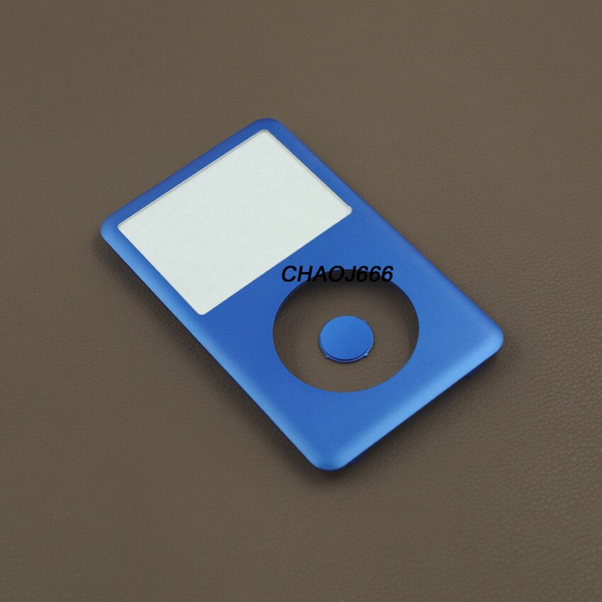 Colorful Anteriore della Piastra Frontale Fascia Clickwheel Centro Tasto Custodia Kit Copertura di Caso per iPod 6th 7th Classic 80GB 120GB 160GB: Blue