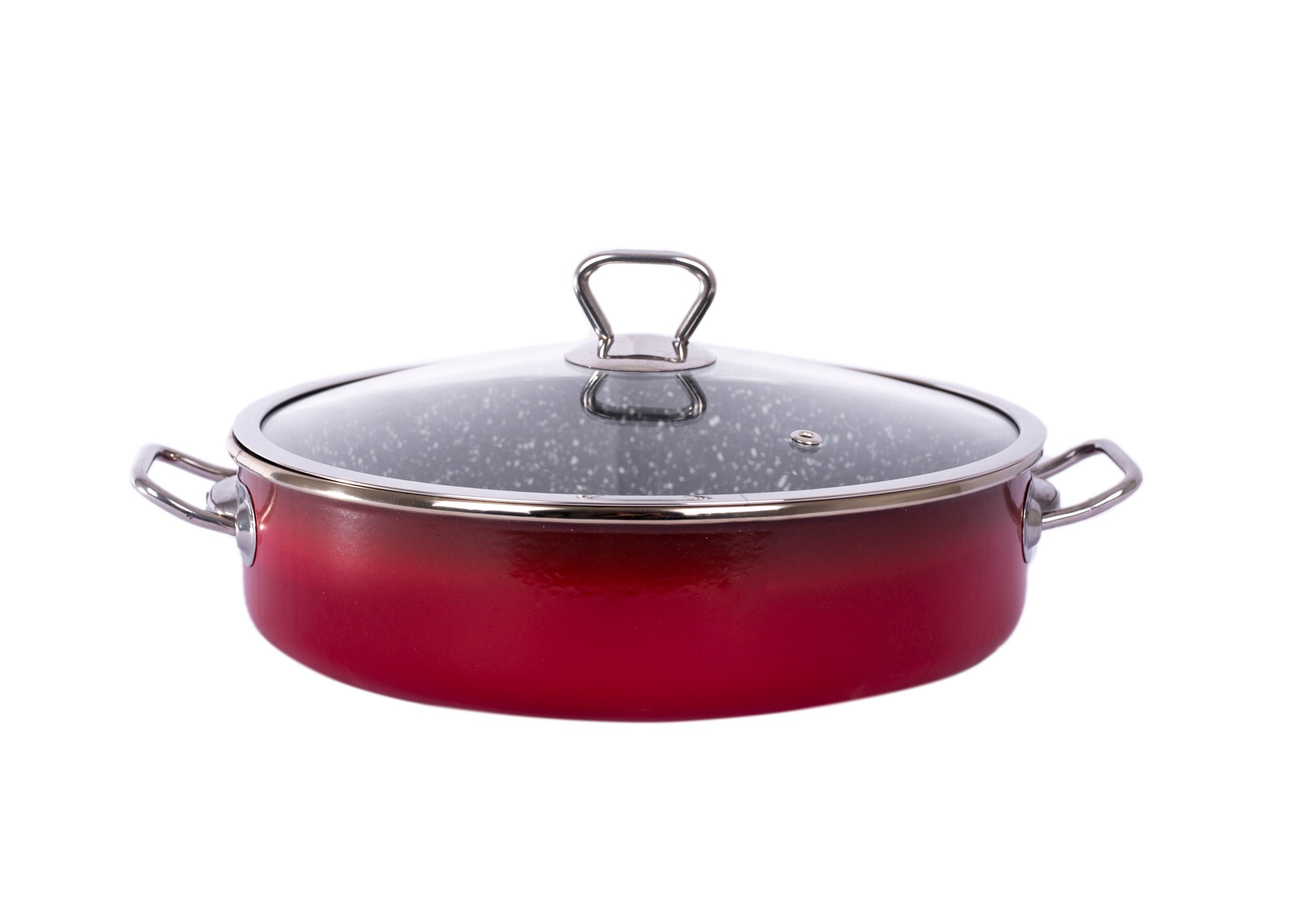 26cm granite stone pan casserole Korean cuisine large soup rice noodle stew pot saucepot saucepan granite cooking