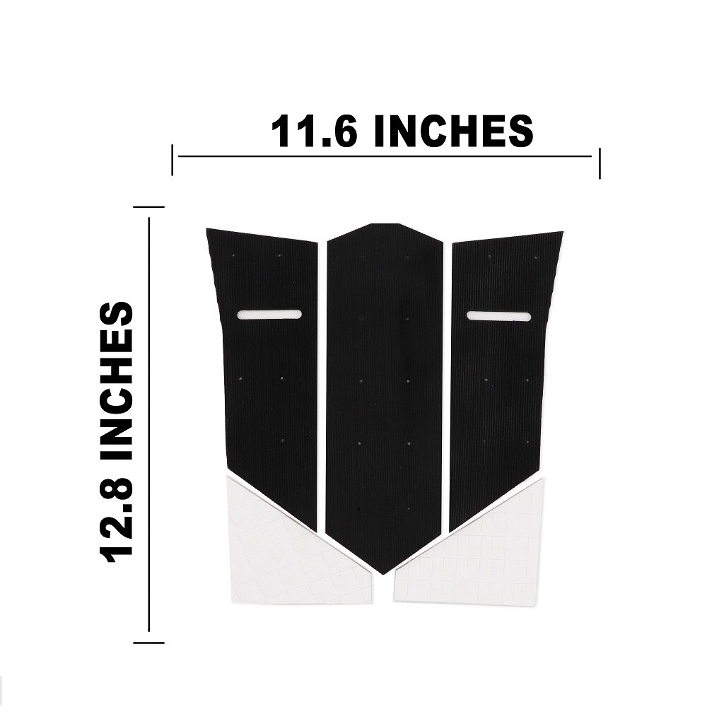 3/4 stück Surfbrett Traktion Pad Surfen EVA Schaum Vorne Pad Anti-Unterhose Klebstoff Griffe: M