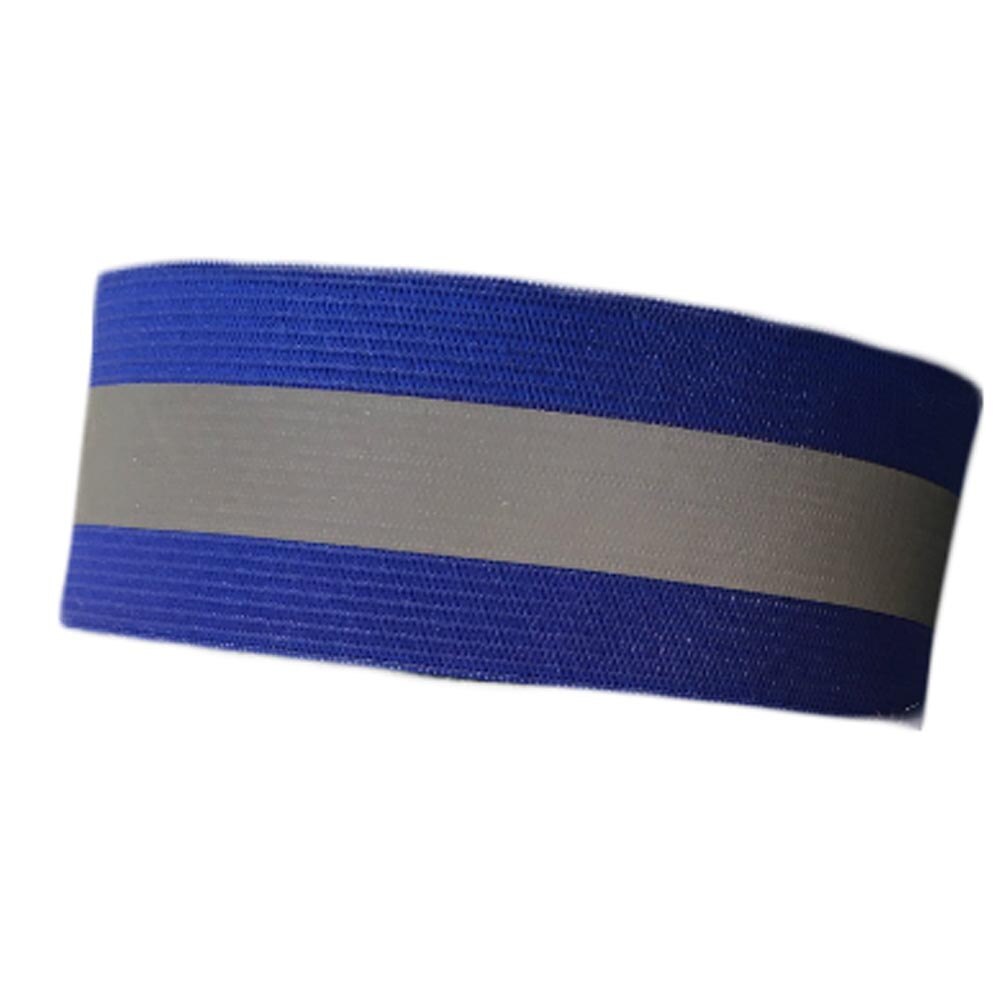 Bandas reflectantes elásticas para brazo correas de pierna y tobillo para trotar por la noche, caminar, ciclismo, cinta reflectante de seguridad: BL