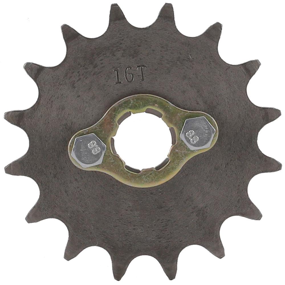 520 20mm 11t 13t 15t 16t tandkæde foran motor tandhjul tandhjul til 25cc-250cc atv quad snavs pit cykel buggy motorcykel del: 16t