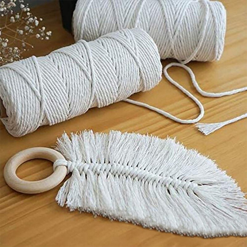 Macrame Kits Nature Cotton Macrame Cord Macrame Rope Kit Macrame Beads Kit DIY Supplies for Adults Teens Beginners O11 21