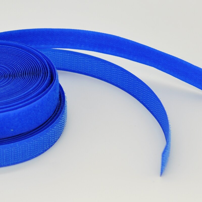 20mm 2 yards/lot kleurrijke zelfklevende klittenband naai-drukknoop naai-accessoires voor thuis kleding tas sh