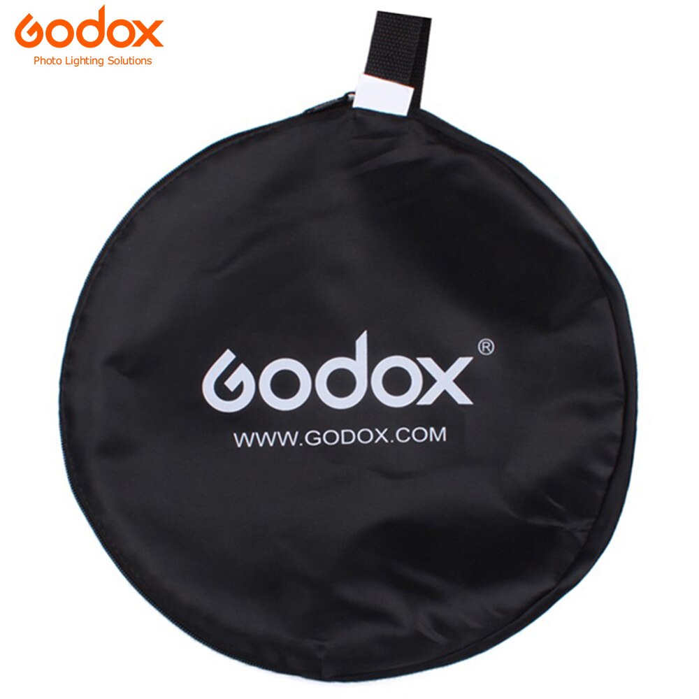 Godox 35" * 47" 90 x 120cm 2 in 1 Portable Collapsible Light Oval Photography Reflector for Studio Multi Photo Disc Diffuers