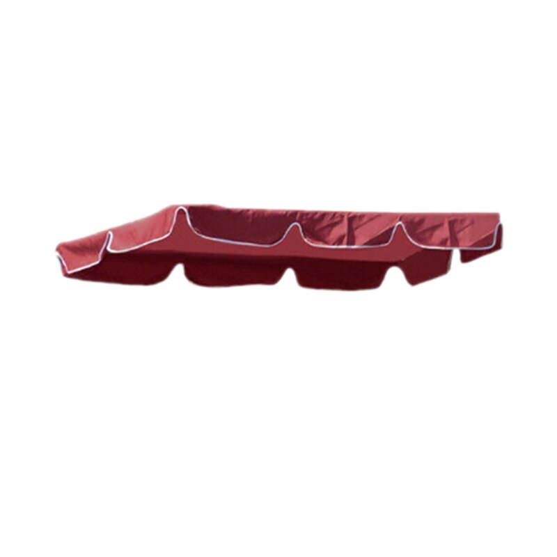 Canopée de remplacement, balançoire d&#39;extérieur pour cour de jardin, hamac d&#39;été imperméable: Red double