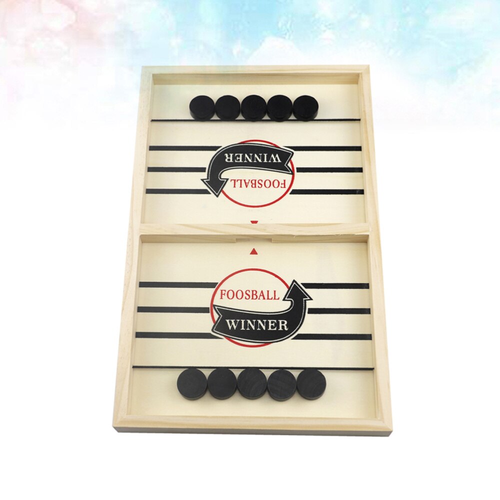 1 impostato Catapulta Scacchi Calcio Balilla Giocattolo di Scacchi Gioco Da Tavolo Gioco di Scacchi Giocattolo Educativi Interattivi per La Casa (Nero)