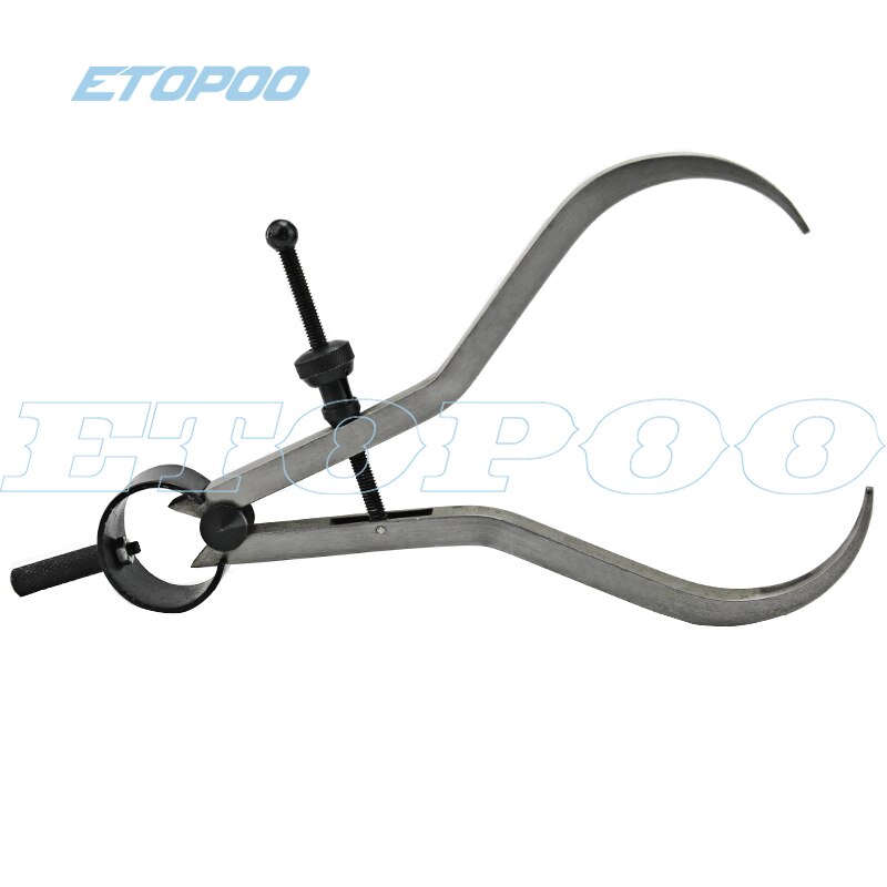 150mm 200mm 300mm Fast Locking Outside Spring Divider Caliper outside Spring Divider Compass Quick Spring Nut outside caliper