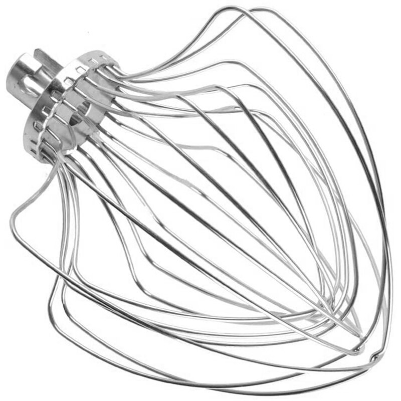 For KN211WW Head Stand Mixer Wire Whip Replacement For Kitchen KA 7QT KSM7586P/7990/8990 Mixer Machines Wire Whip