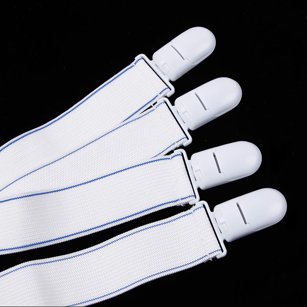 Sujetadores elásticos para ropa de cama, sujetadores para colchón, 4 Uds.