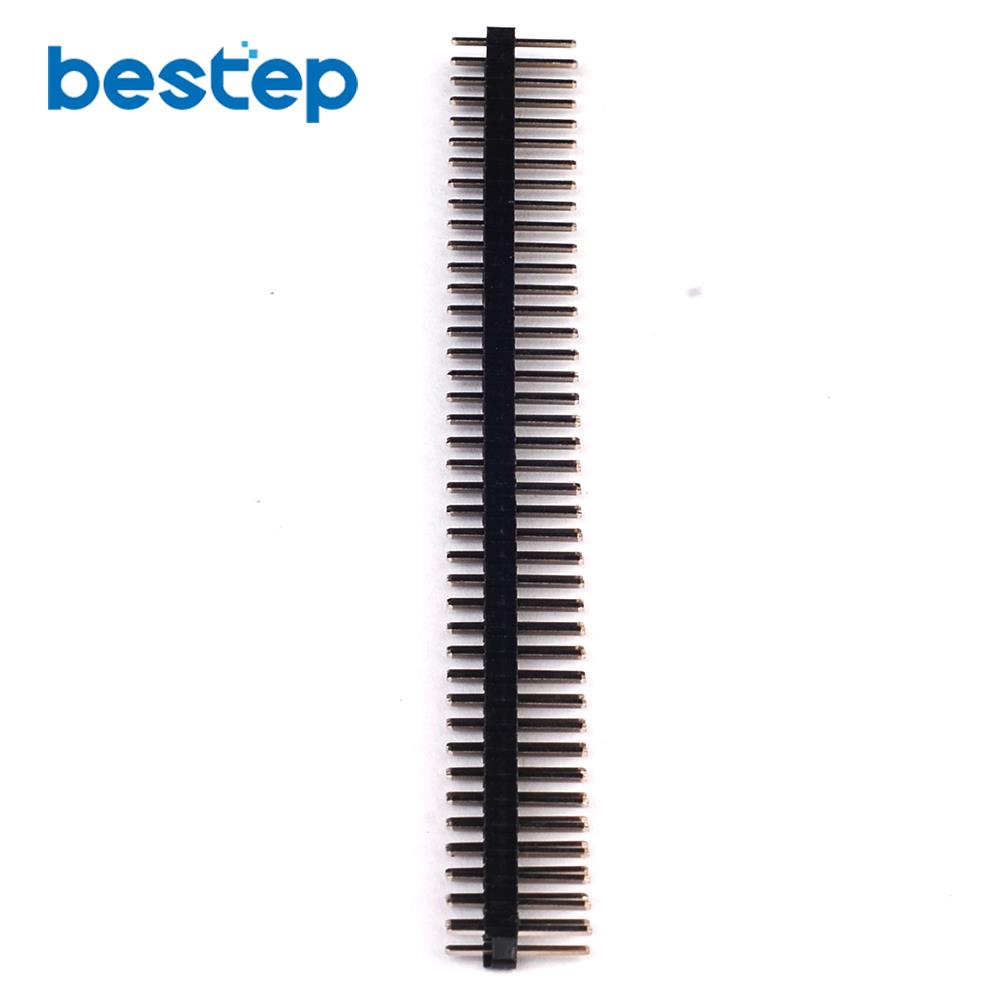 20PCS 2.54mm 2x40 Pin Male Double Row Pin Header Strip