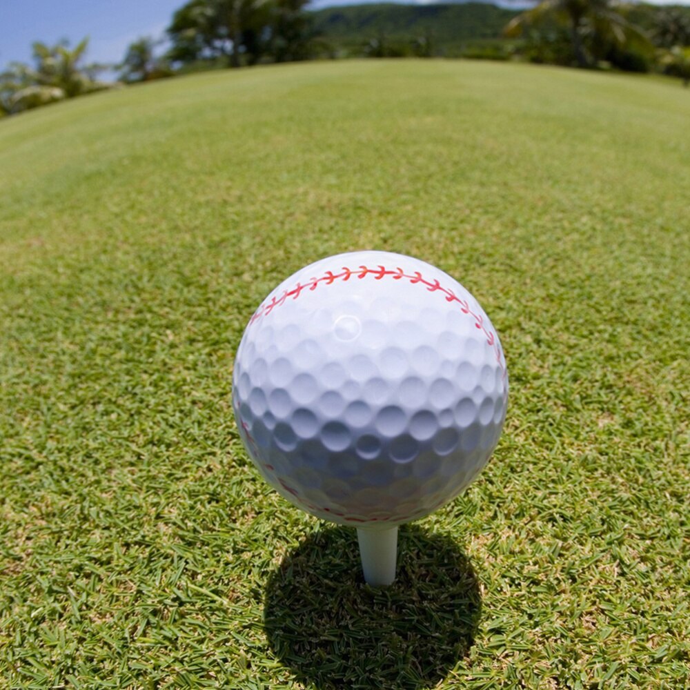 6 stuks golf oefenballen kleine draagbare duurzame oefengolfbal golf trainingsballen voor buiten volwassenen: Default Title