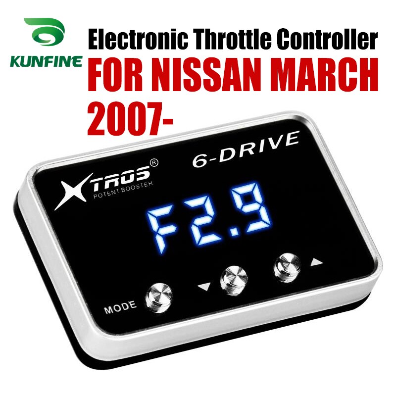 Car Electronic Throttle Controller Racing Accelerator Potent Booster For NISSAN MARCH 2007 Tuning Parts Accessory