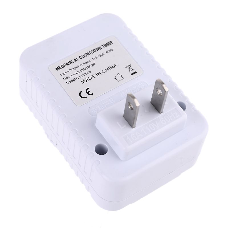 AC 110V 12 Hour Mechanical US Plug Switch Timer Socket for Home Appliances Control Motorcycle Charging Timer 10A 1200W